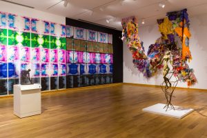 Installation view of Emancipation at WCMA